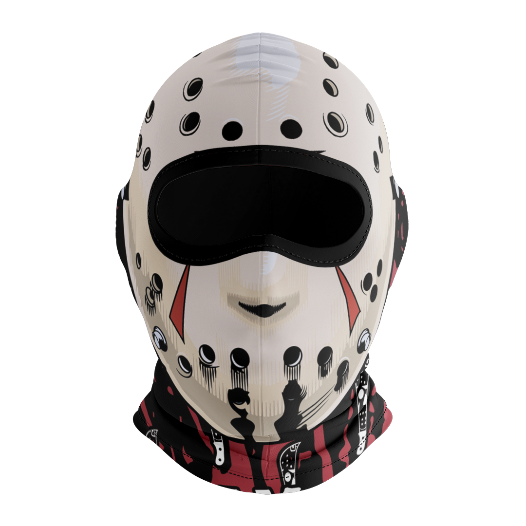 Balaclava licrada 1201 Mascara Jason + Pattern Imagen principal del producto