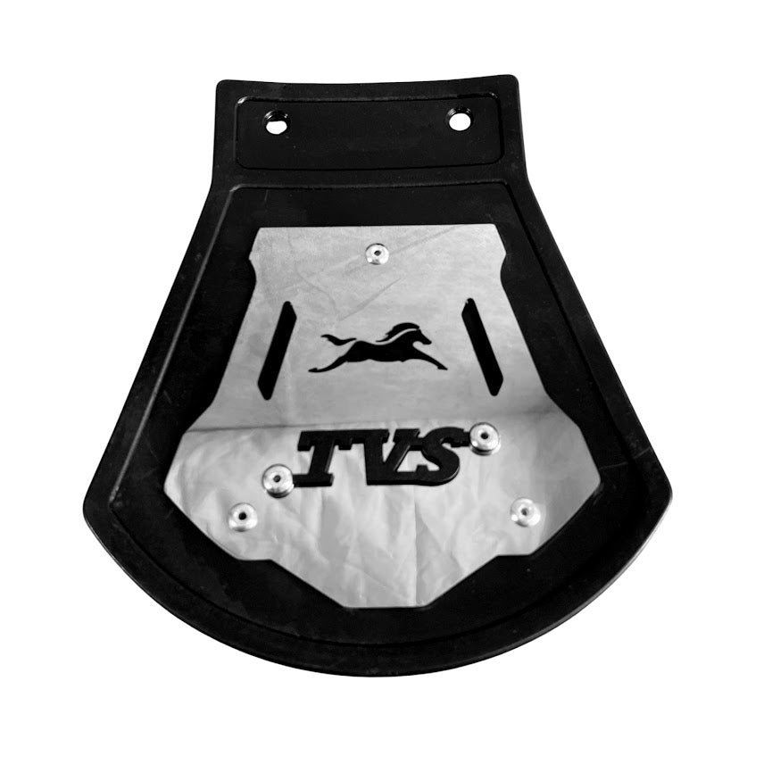 Salpicadera TVS CROMO + 3D NEGRO - MotorLujos