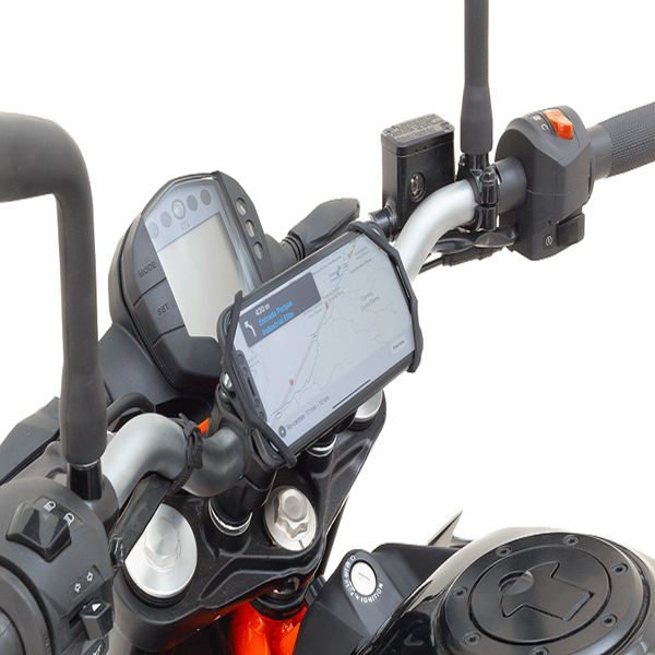 Kit montaje y soporte para celular- KTM/DUKE/DOMINAR - FP 