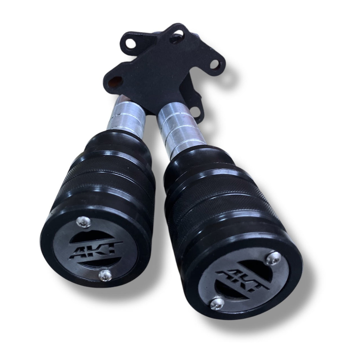 Juego Slider De Motor Cromo AKT 250R - MotorLujos