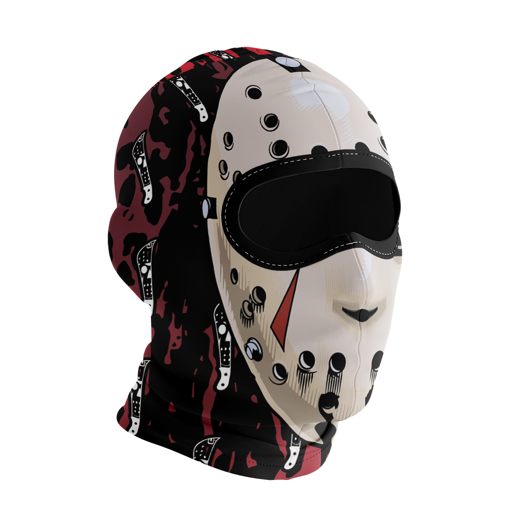 Balaclava licrada 1201 Mascara Jason + Pattern