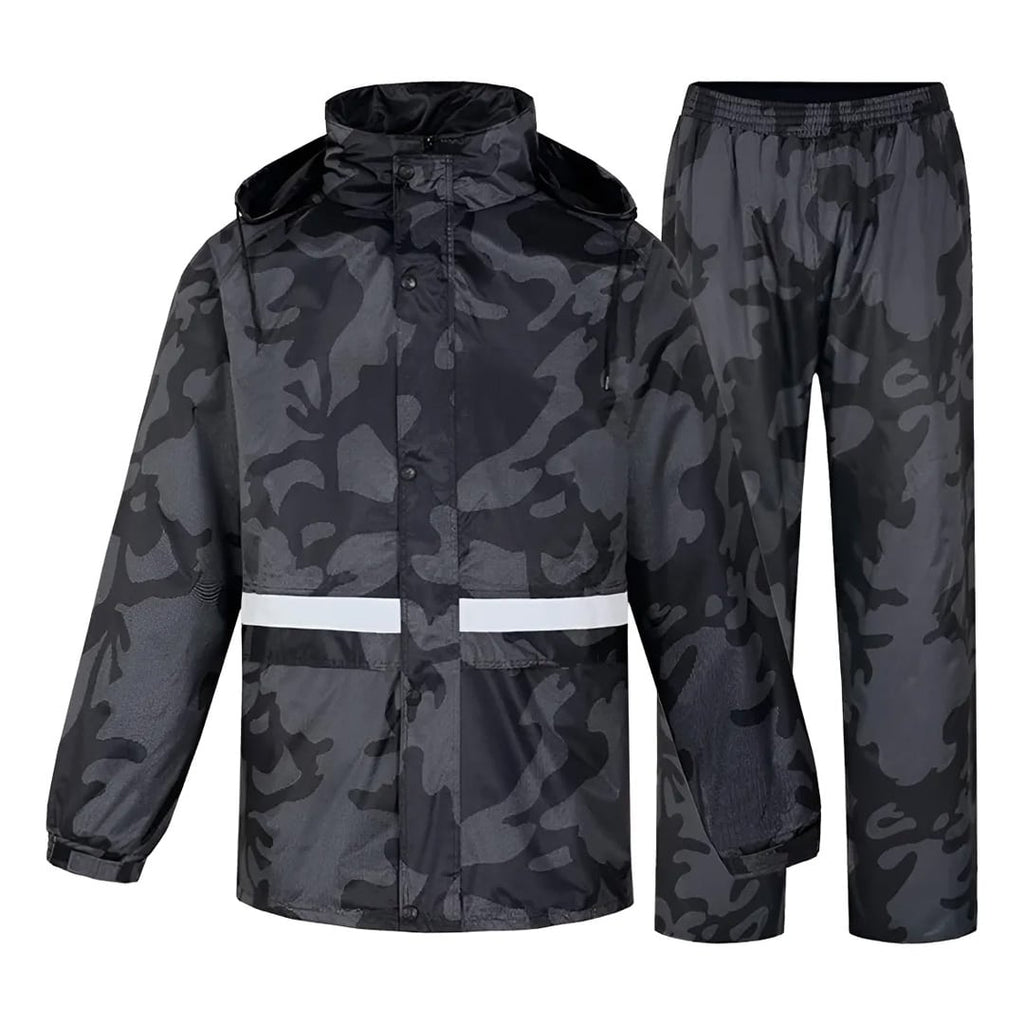 Impermeable Camuflado Tipo sudadera