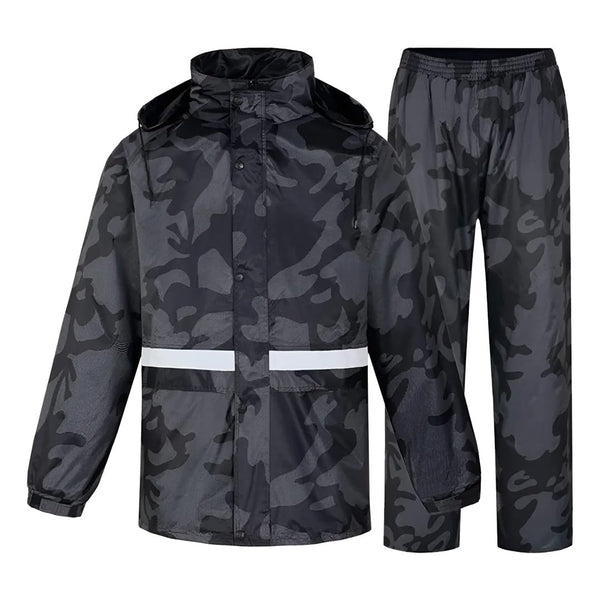 Impermeable Camuflado Tipo sudadera