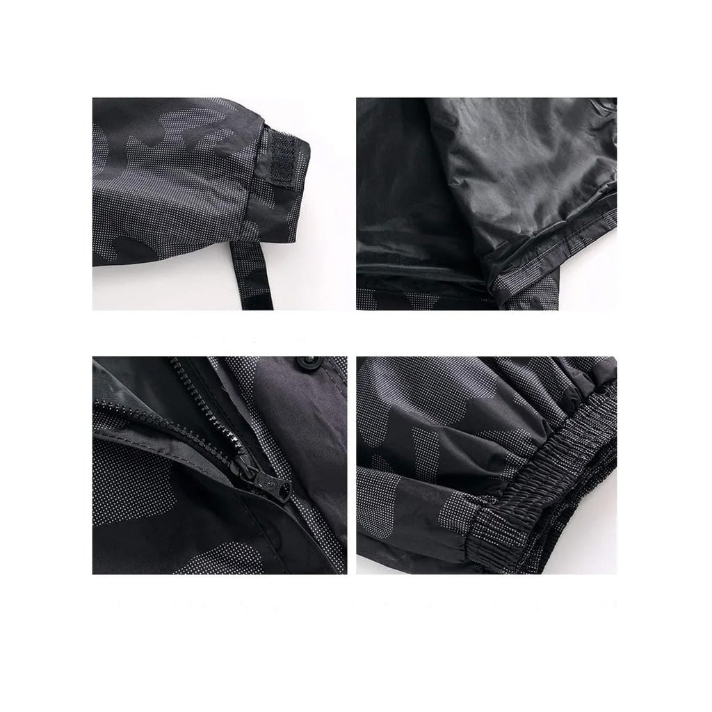 Impermeable Camuflado Tipo sudadera