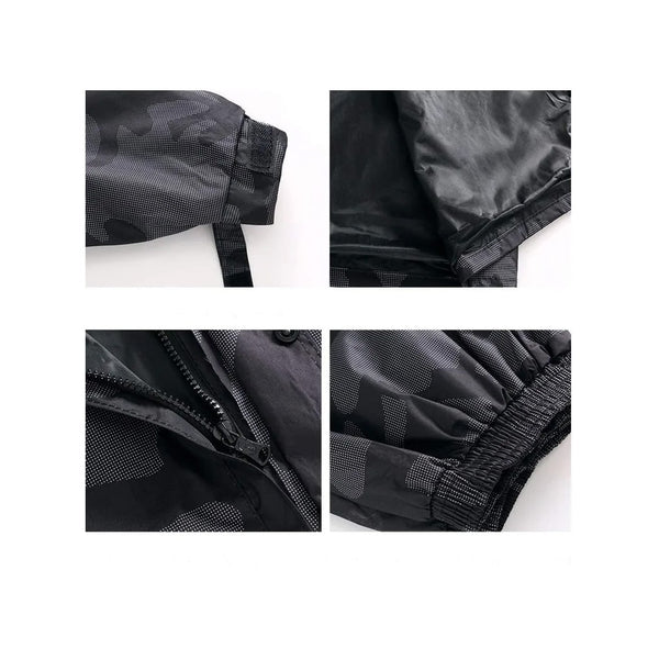 Impermeable Camuflado Tipo sudadera