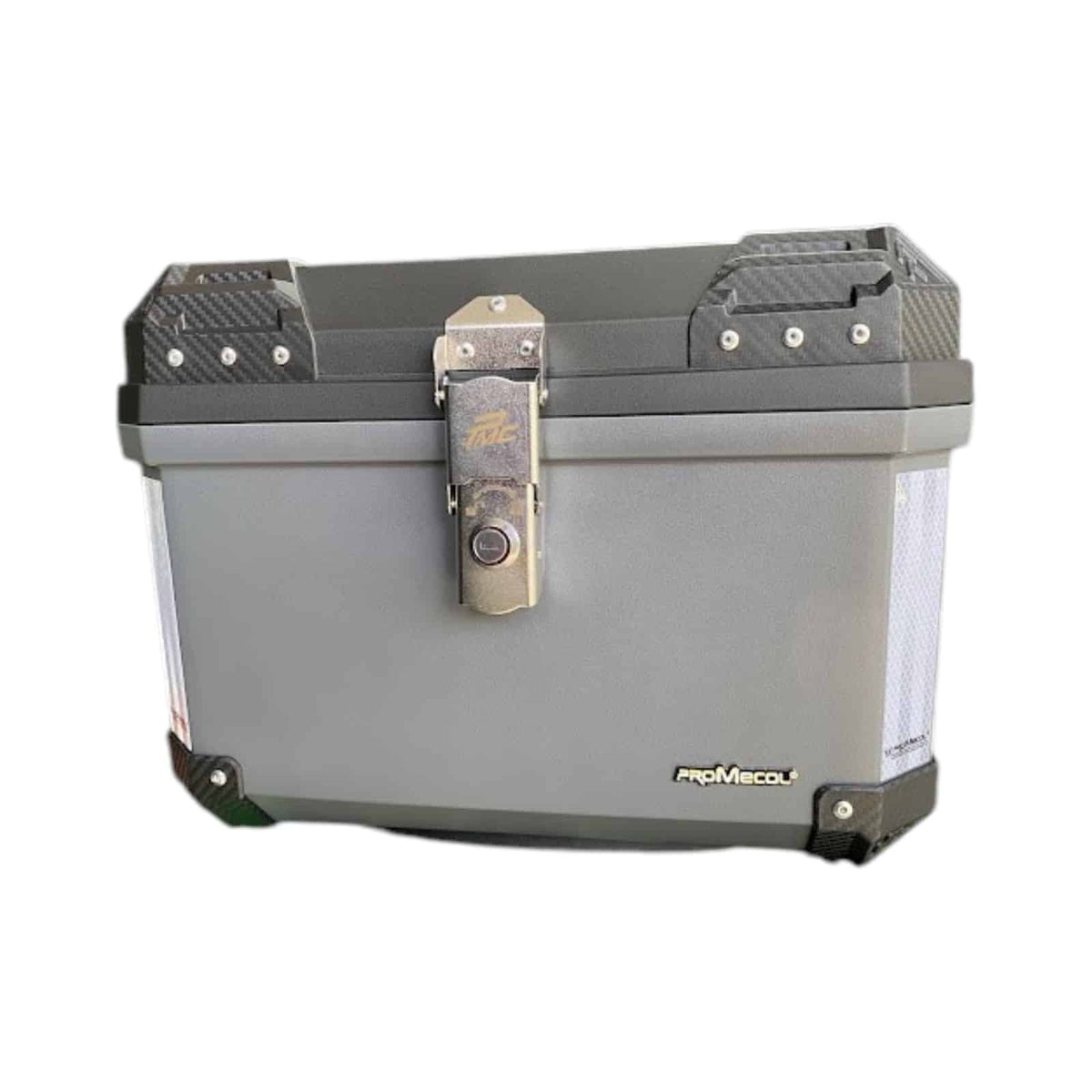 Maletero De 45 Litros - Color Gris - Plastico Promecol 
