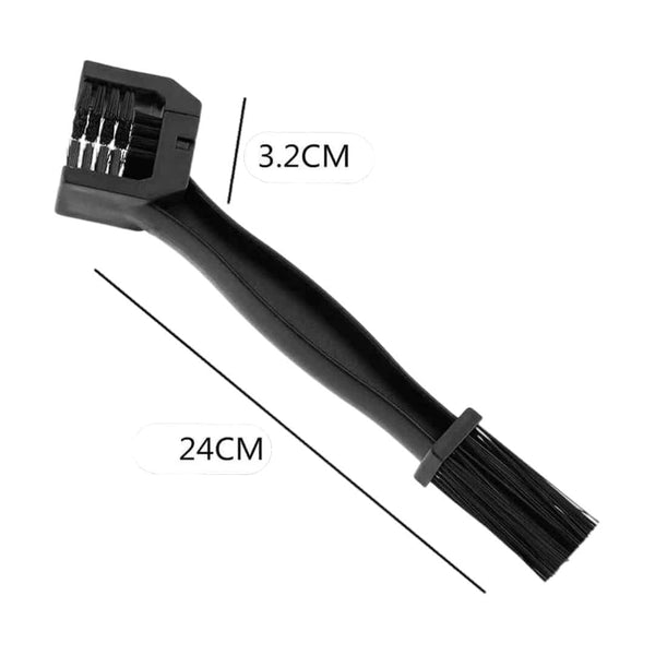Cepillo Limpiador de Cadena de Moto Negro