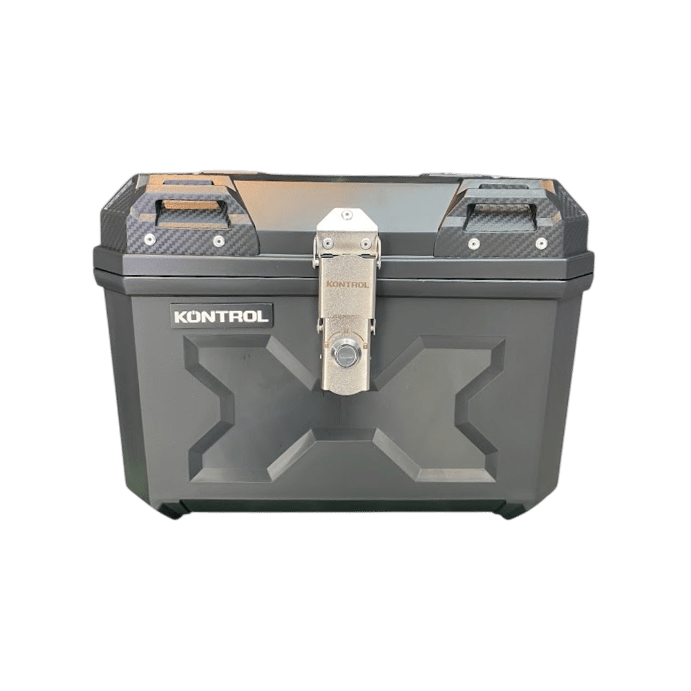 Maletero Baul Moto Kontrol De 45 Litros - Negro Imagen principal del producto