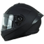 Casco SMK Typhoon Negro Brillante