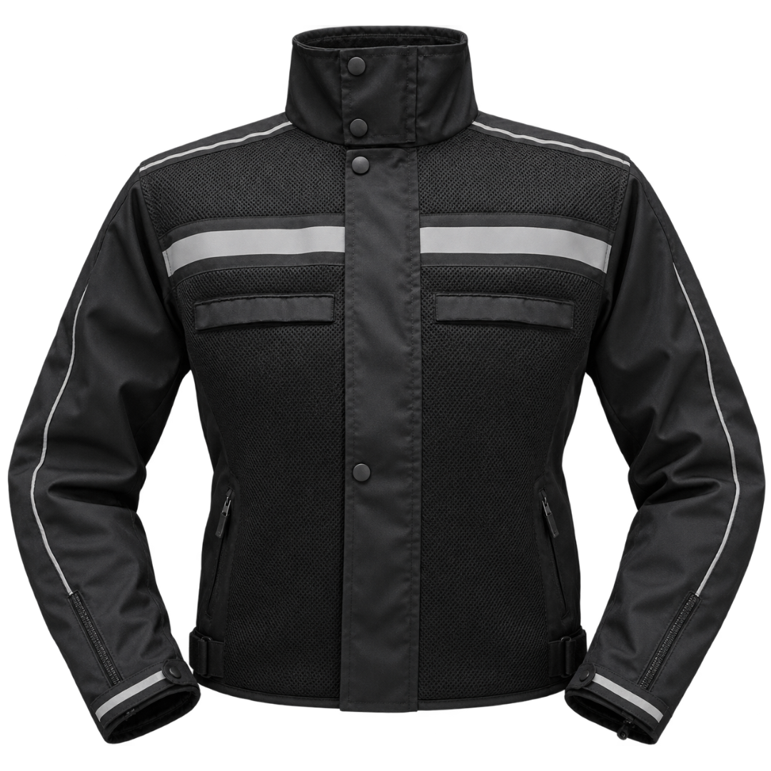 Chaqueta de protección Defender Calido - Protecciones Removibles - Negro Imagen principal del producto