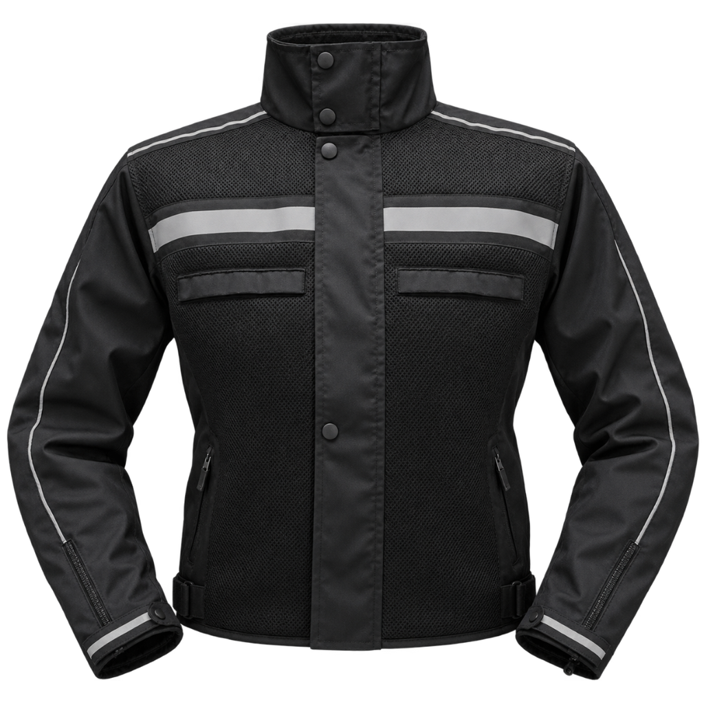 Chaqueta de protección Defender Calido - Protecciones Removibles - Negro