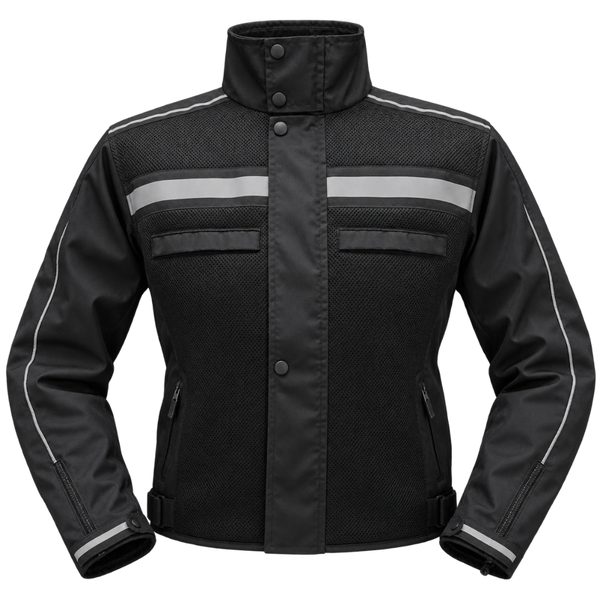 Chaqueta de protección Defender Calido - Protecciones Removibles - Negro