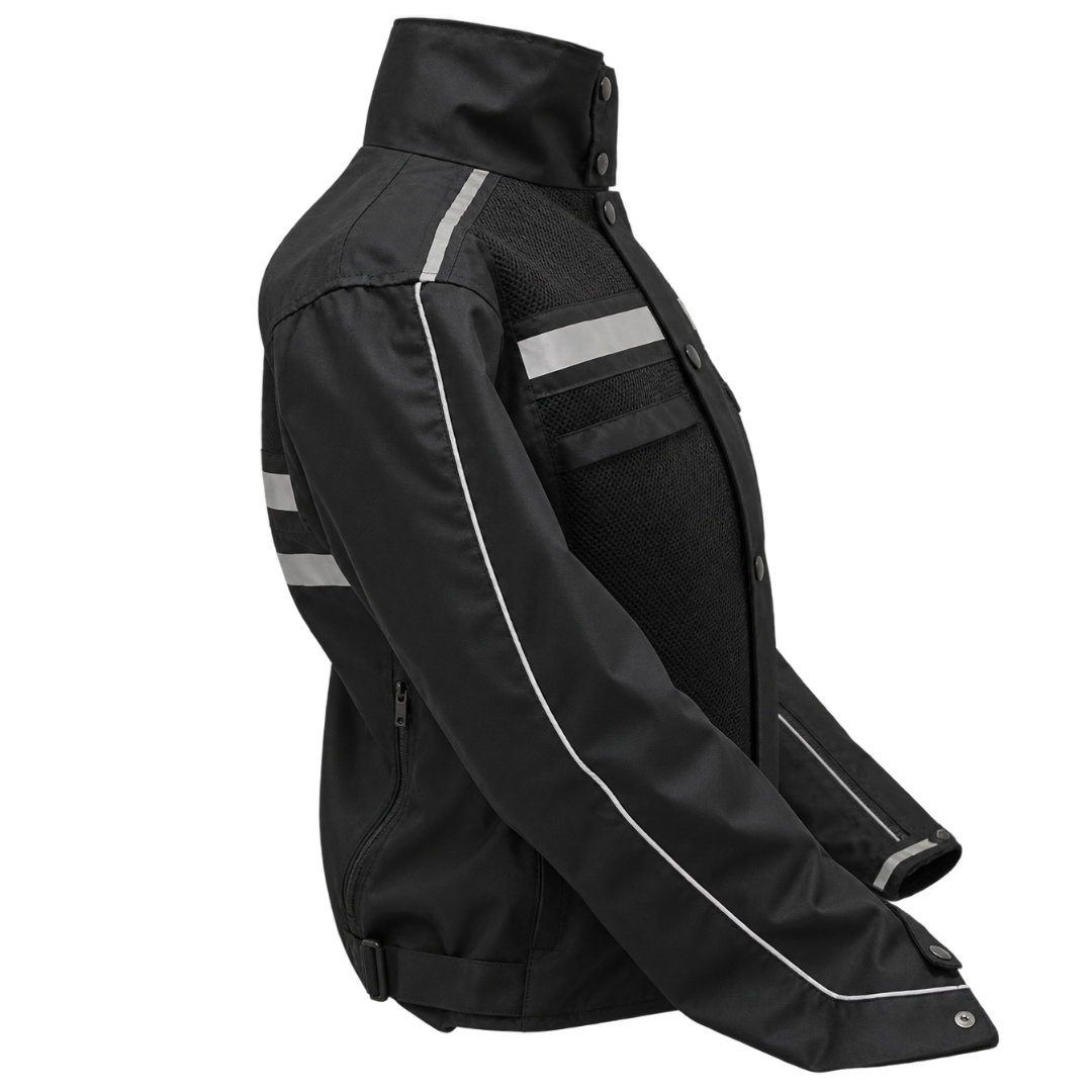 Chaqueta de protección Defender Calido - Protecciones Removibles - Negro Imagen secundaria del producto