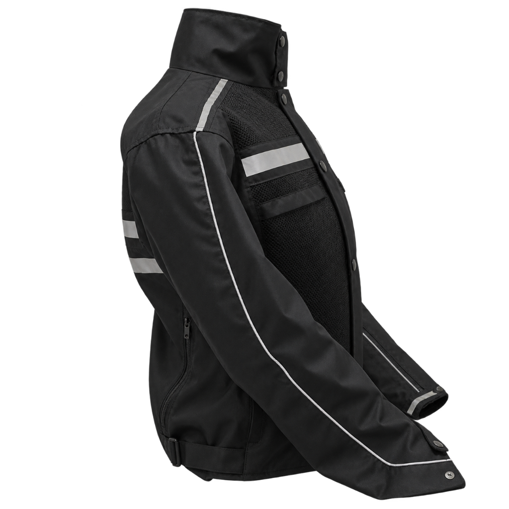 Chaqueta de protección Defender Calido - Protecciones Removibles - Negro