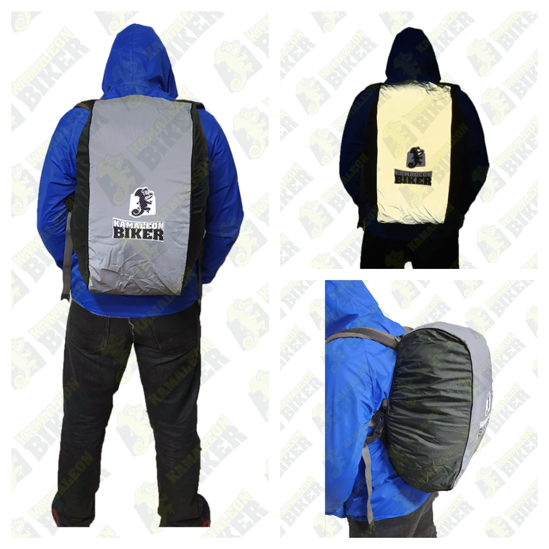 Forro Cubre Maleta Combinado - Negro Imagen principal del producto