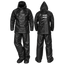 traje impermeable de bolsillo-plastico-negro-talla (XL)