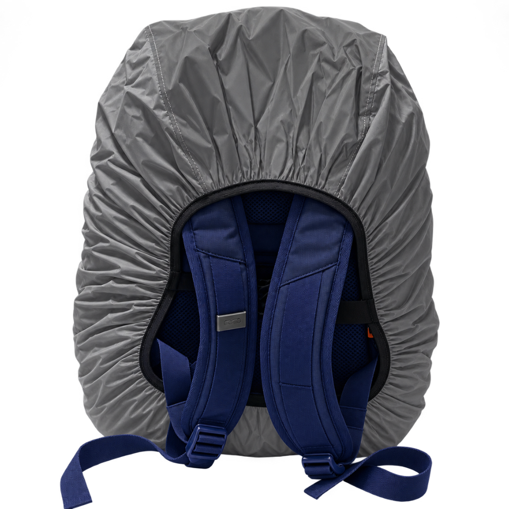 Forro Cubre Maleta Combinado - Gris Perla
