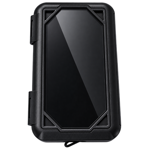 Portacelular rigido para manubrio  [caja azul]