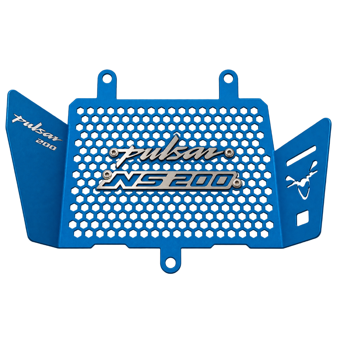 PROTECTOR DE RADIADOR DE NS200 AZUL CELESTE 