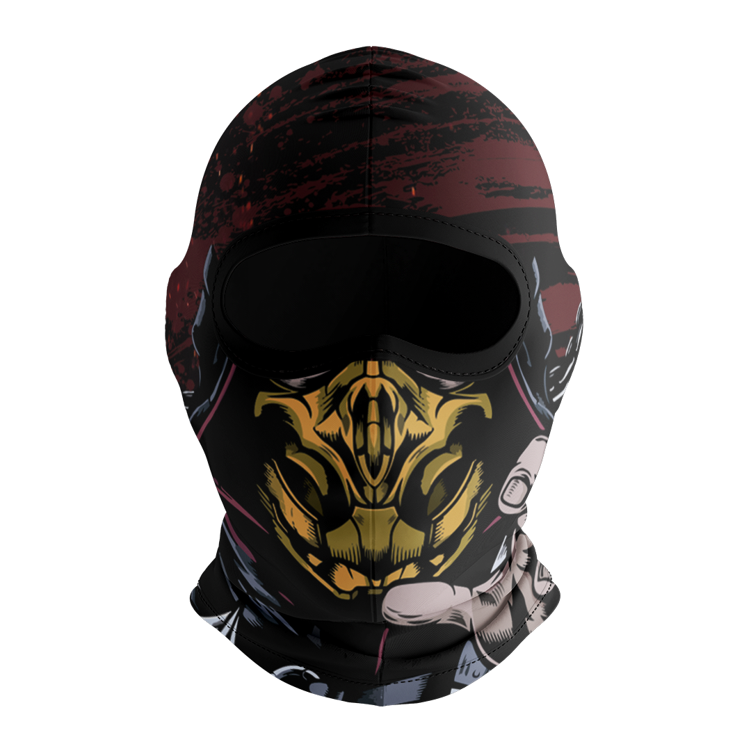 Balaclava licrada 1278 Mortal Kobat Scorpion Imagen principal del producto