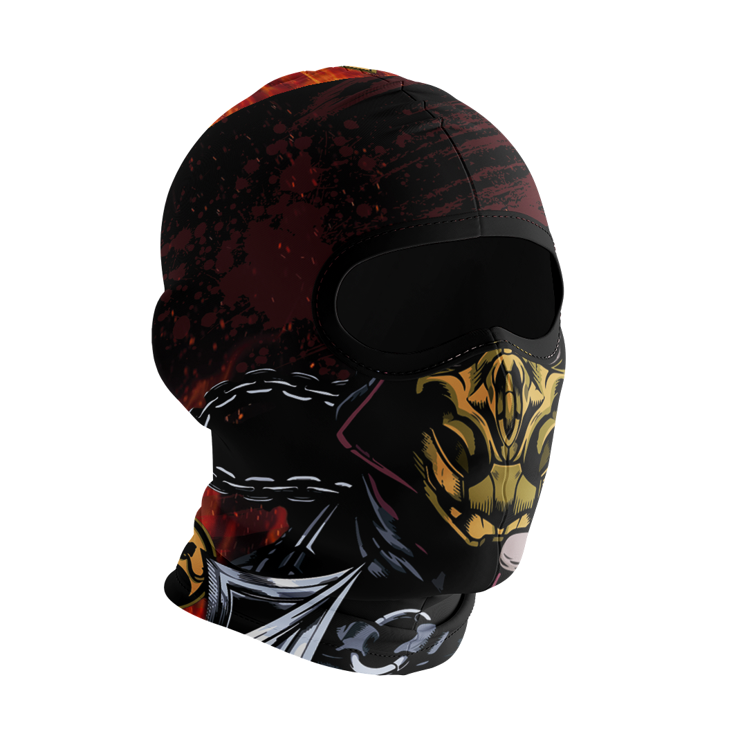 Balaclava licrada 1278 Mortal Kobat Scorpion