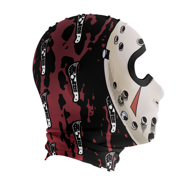 Balaclava licrada 1201 Mascara Jason + Pattern