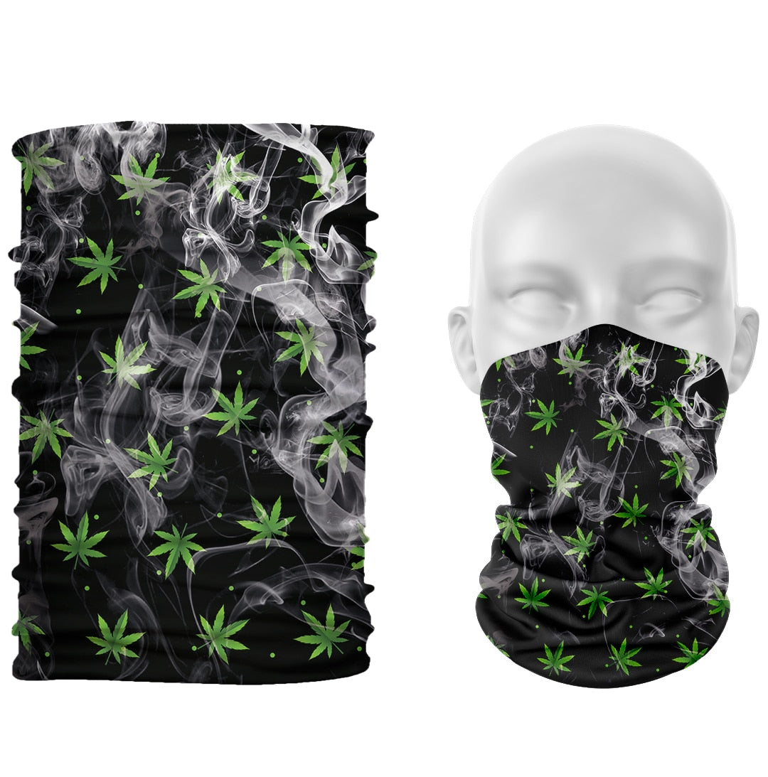 Cuello 1147 Pattern Mariguana Humo