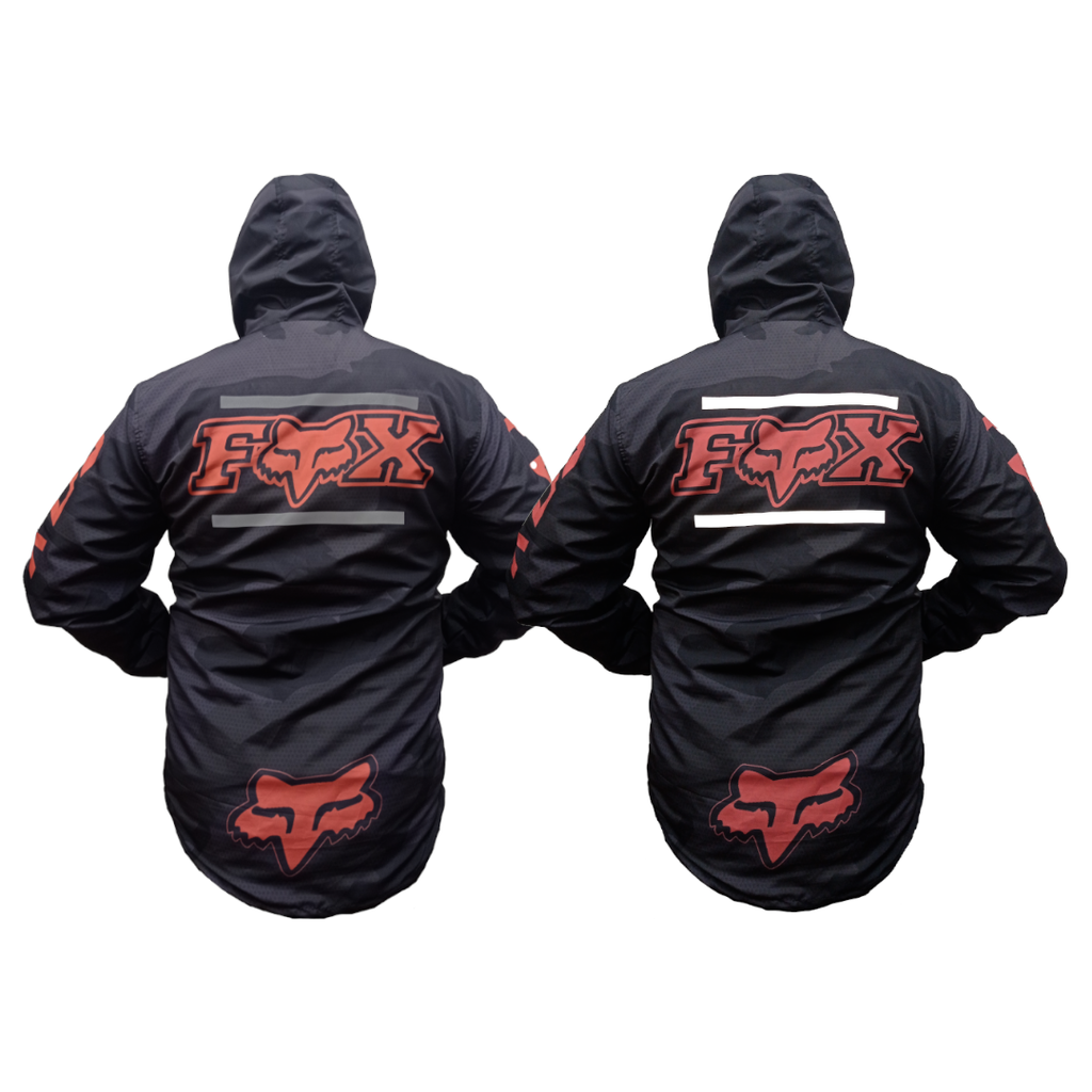 Chaqueta Rompevientos Con Detalles Reflectivos Alpha-001