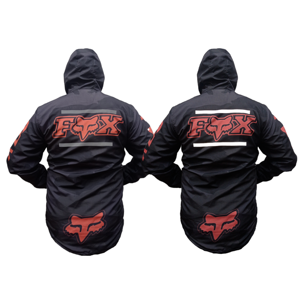 Chaqueta Rompevientos Con Detalles Reflectivos Alpha-001