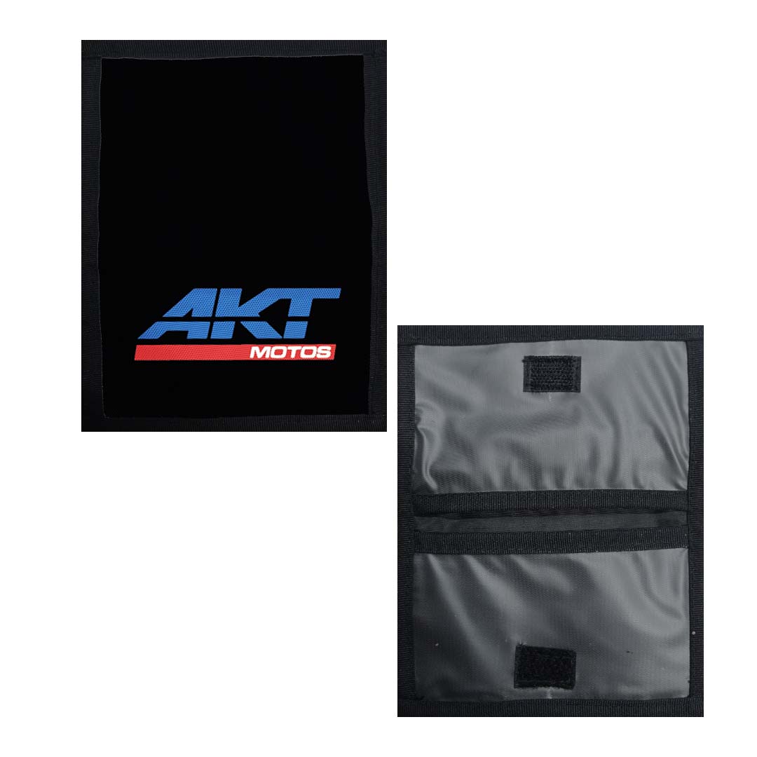 Portadocumentos Textil 2 Servicios - 1313 - AKT Logo