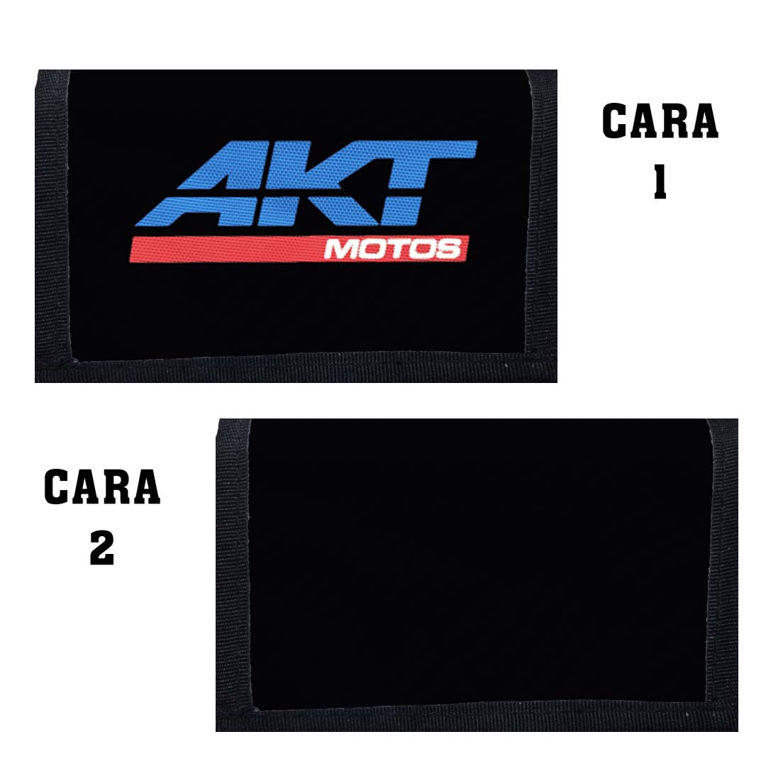 Portadocumentos Textil 2 Servicios - 1313 - AKT Logo