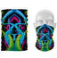 Cuello 1106 Lineas Curvas de Colores Simetricas