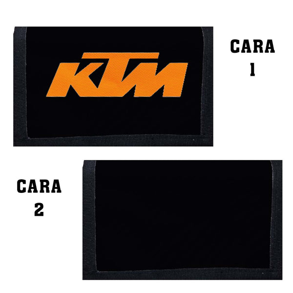 Portadocumentos Textil 2 Servicios - 1344 - KTM - Fondo Negro