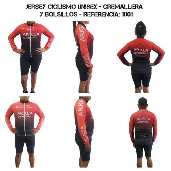 Jersey Rutero Manga Larga - Modelo 1001