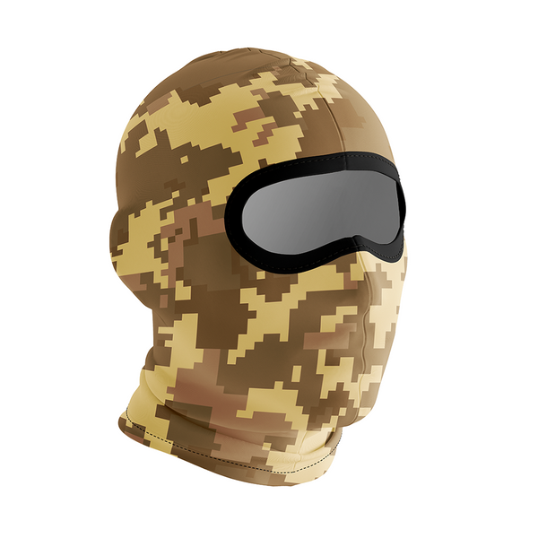 Balaclava licrada 1036 Camuflado Pixel Arena