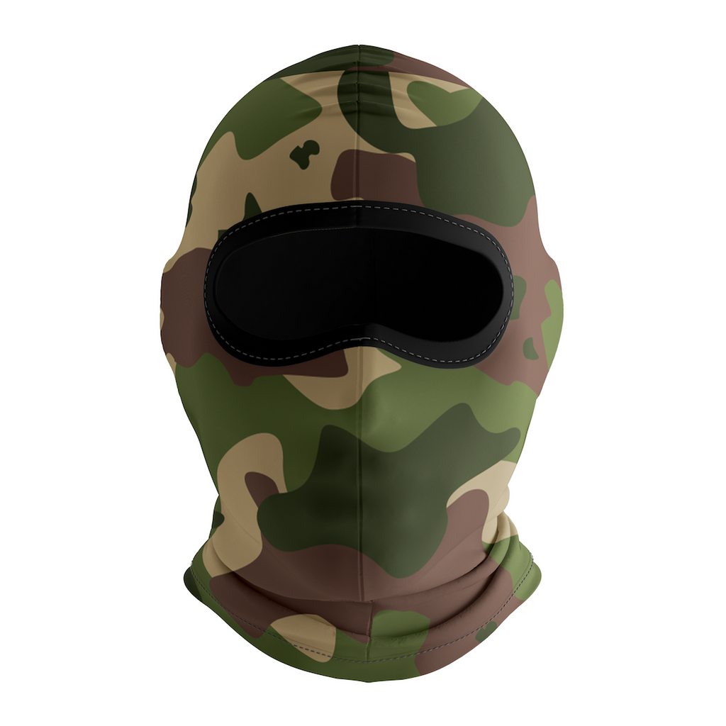 Balaclava Licrada 1041 Camuflado Verde Estandar