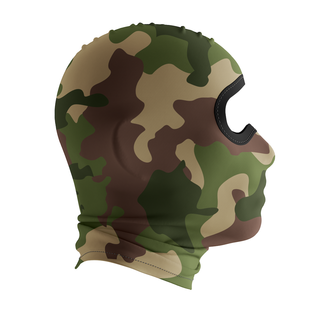 Balaclava Licrada 1041 Camuflado Verde Estandar