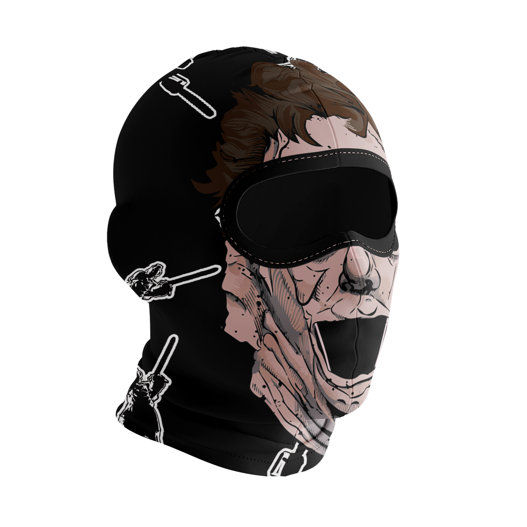 Balaclava licrada 1207 Letherface Mascara + Pattern Imagen secundaria del producto