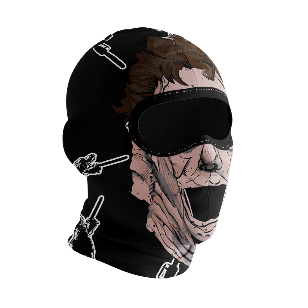 Balaclava licrada 1207 Letherface Mascara + Pattern