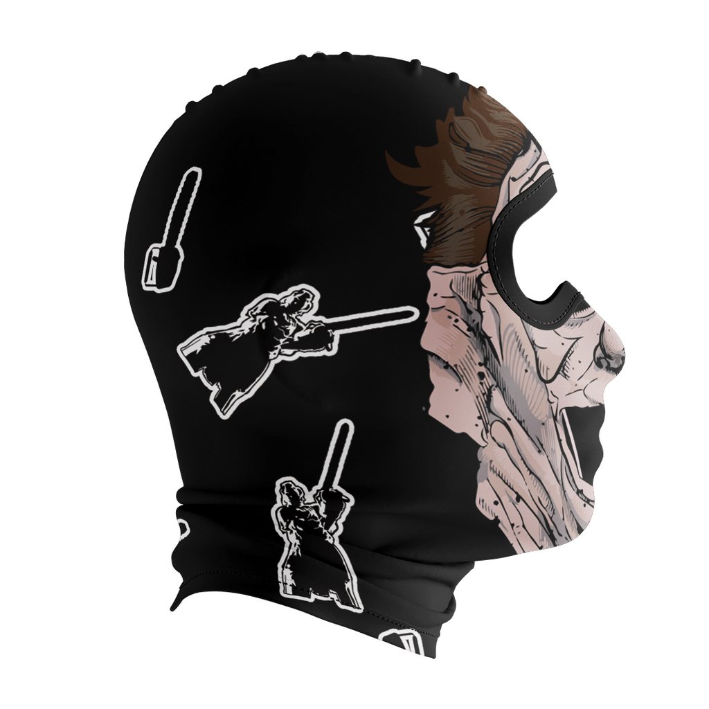 Balaclava licrada 1207 Letherface Mascara + Pattern