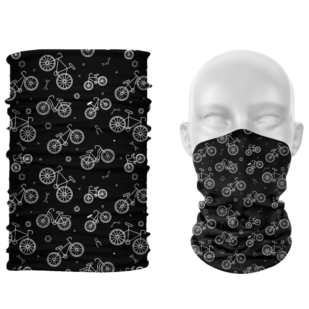 Cuello 1004 Bicicletas Fondo Negro Imagen principal del producto