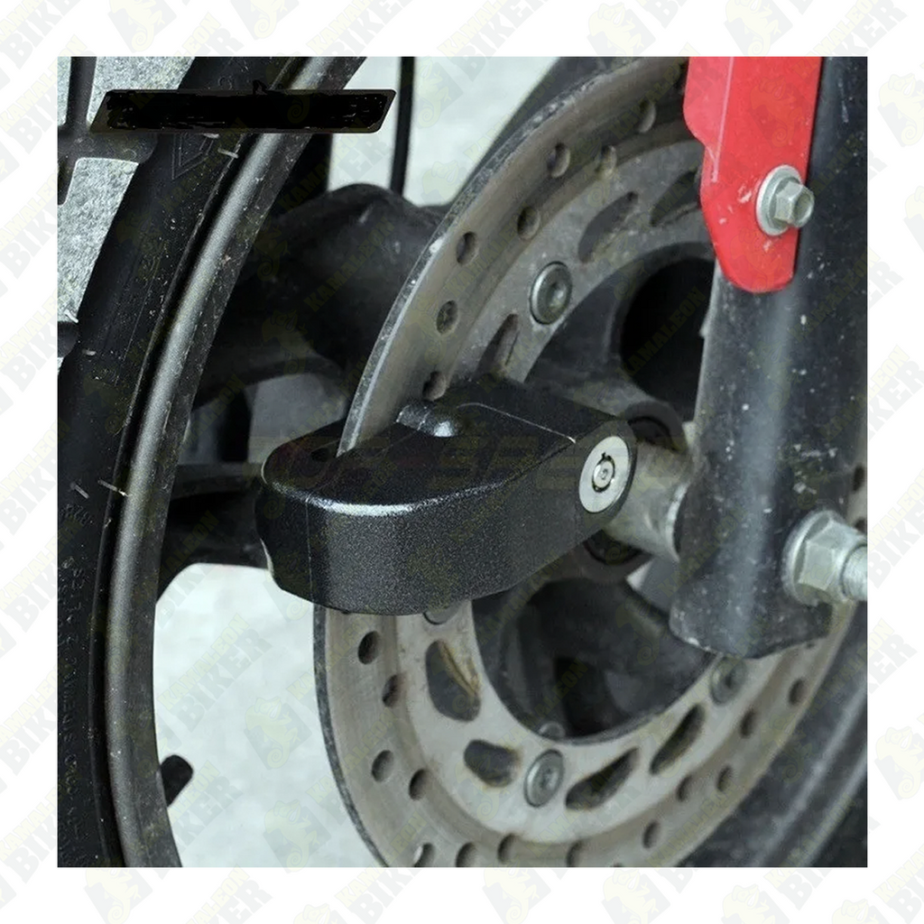 Candado freno de disco con alarma antirrobo moto