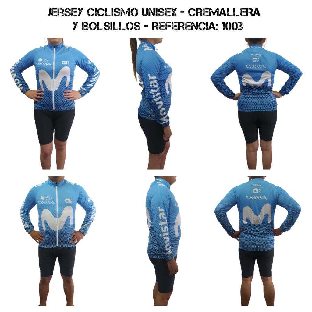 Jersey Rutero Manga Larga - Modelo 1003
