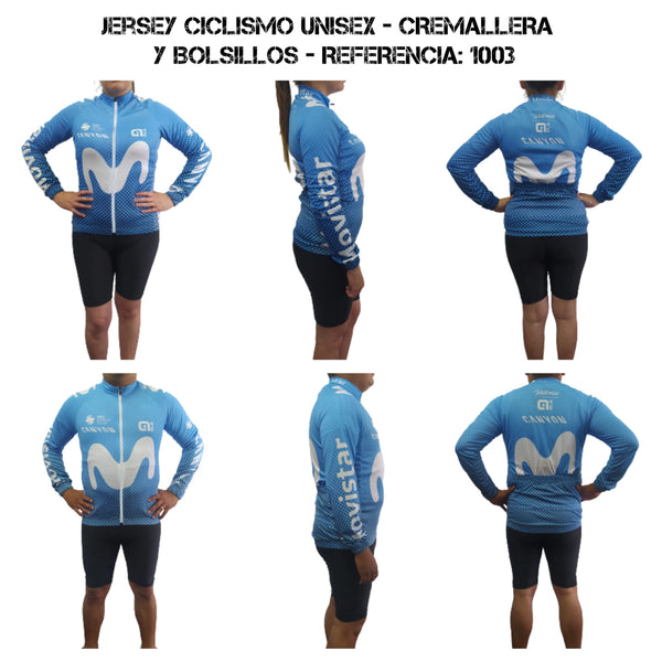 Jersey Rutero Manga Larga - Modelo 1003