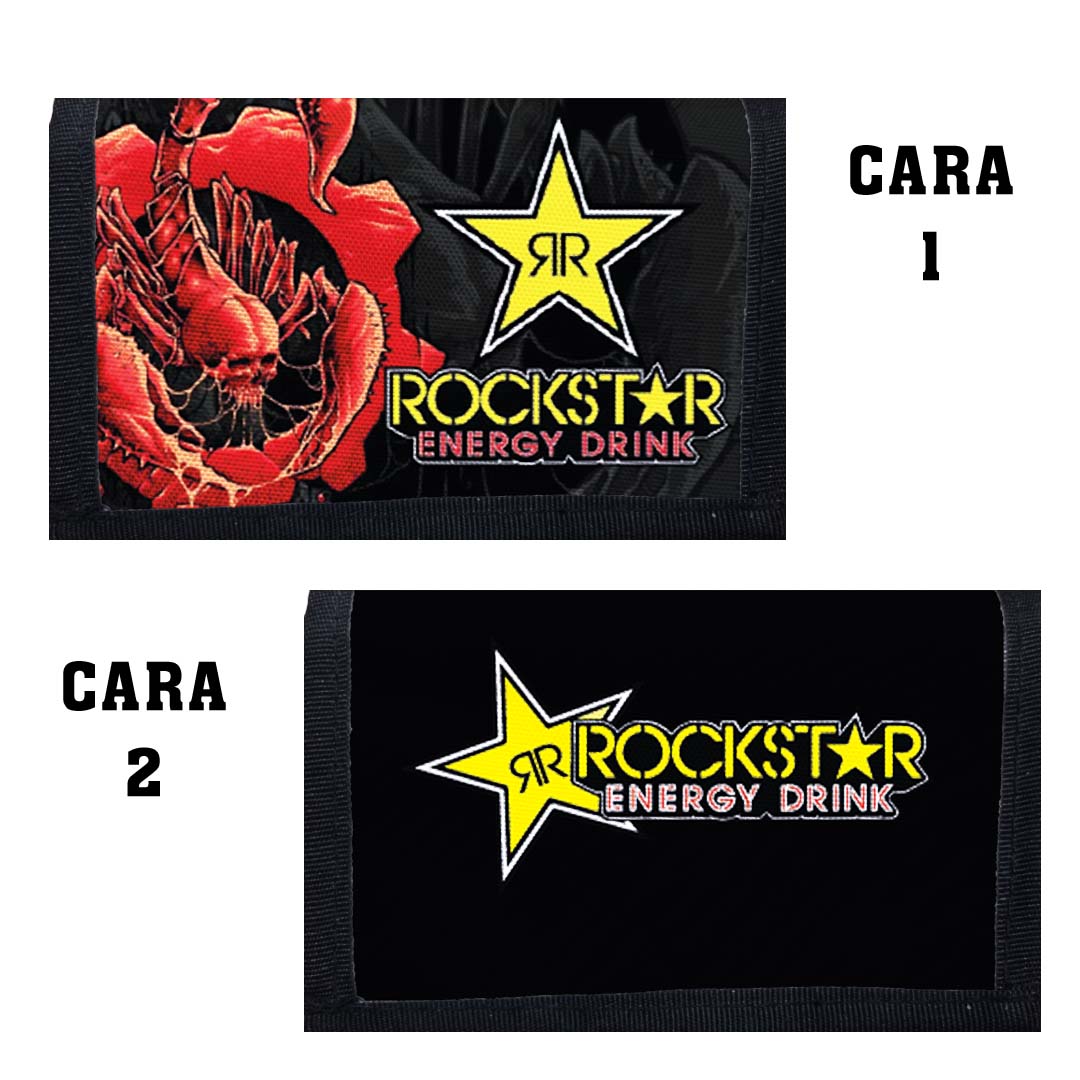 Portadocumentos Textil 2 Servicios - 1371 - Rockstar Escorpion Rojo Imagen secundaria del producto