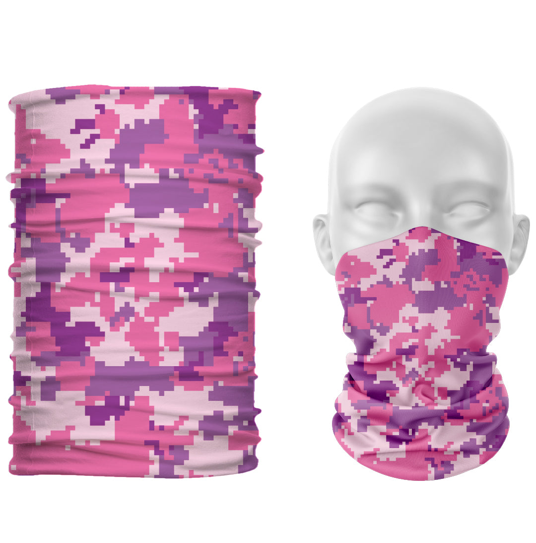 Cuello 1037 Camuflado de Pixel Rosado Imagen principal del producto