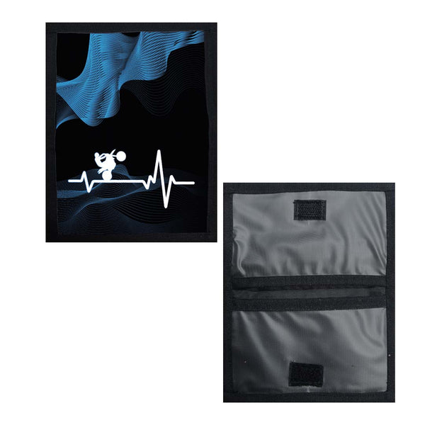 Portadocumentos Textil 2 Servicios - 1373 - Enduro Pulso Azul