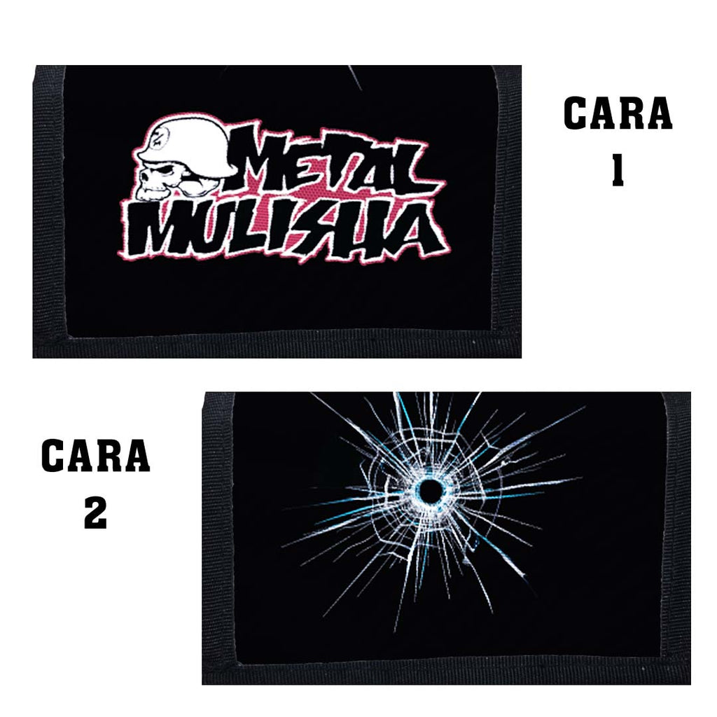 Portadocumentos Textil 2 Servicios - 1347 - Metal Mulisha Disparo
