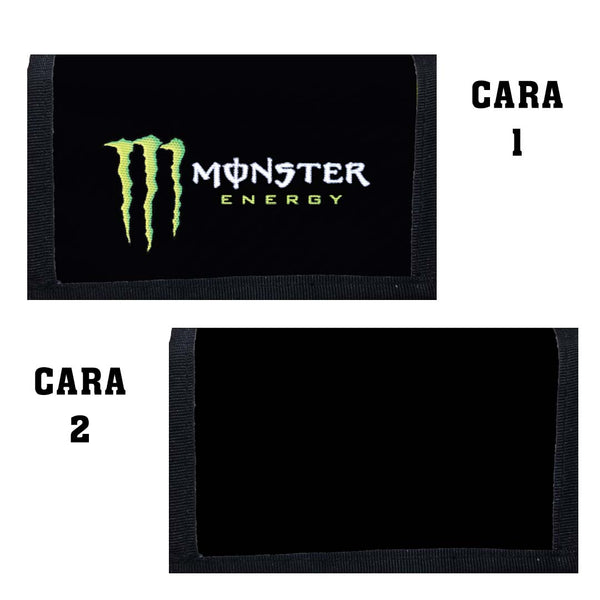Portadocumentos Textil 2 Servicios - 1349 - Monster Logo Energy