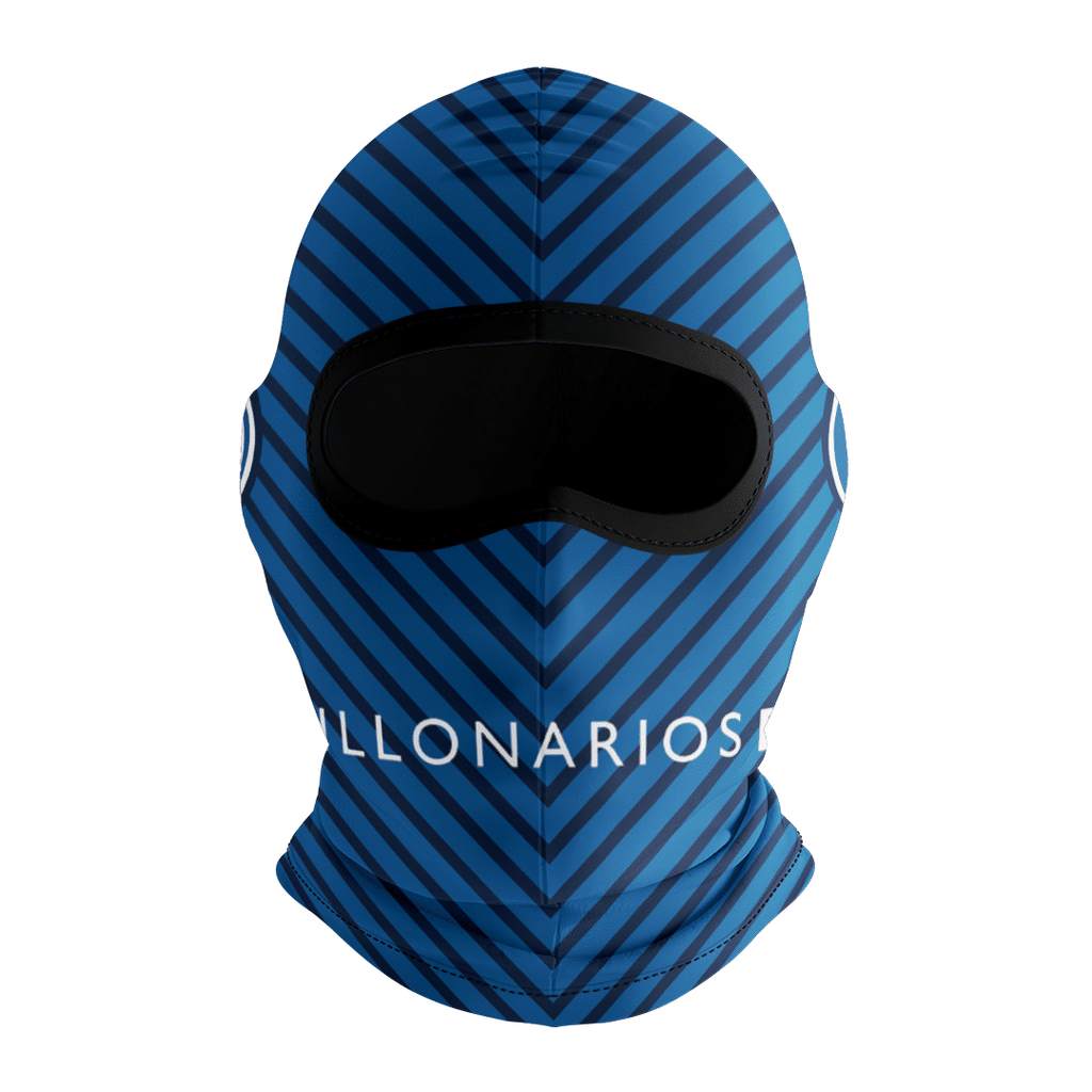 Balaclava licrada 1401 Millonarios Con Logos Laterales